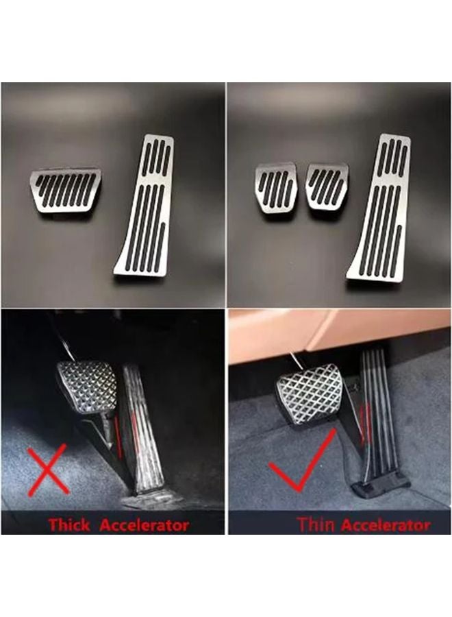 بي إم دبليو 3 5 سلسلة E30 E36 E39 E46 E90 X3 X5 ستايل 2 AT مجموعة دواسات الوقود والفرامل للسيارة - Image 2
